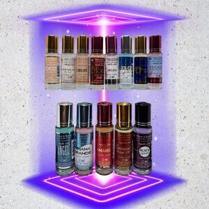 Roll on Scent Body Oil 12 ml Women 3 PCS X $19 Pick up any one you want